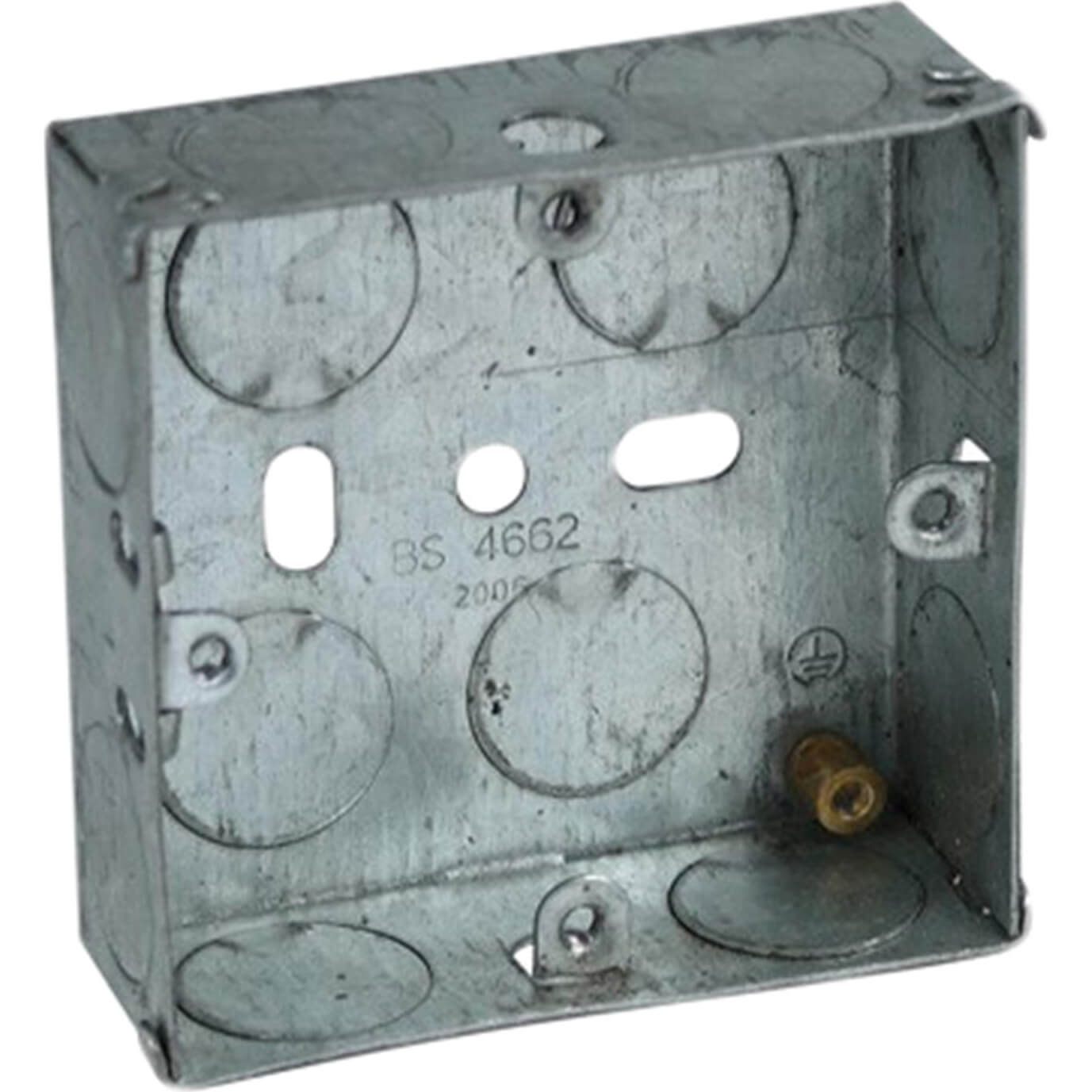 Axiom Electrical Single Socket Metal Back Box