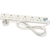 Draper 6 Socket Protected Extension Lead 240v 2m