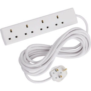 SMJ 4 Socket Extension Lead 240v 5m