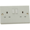 SMJ Double Switched Socket