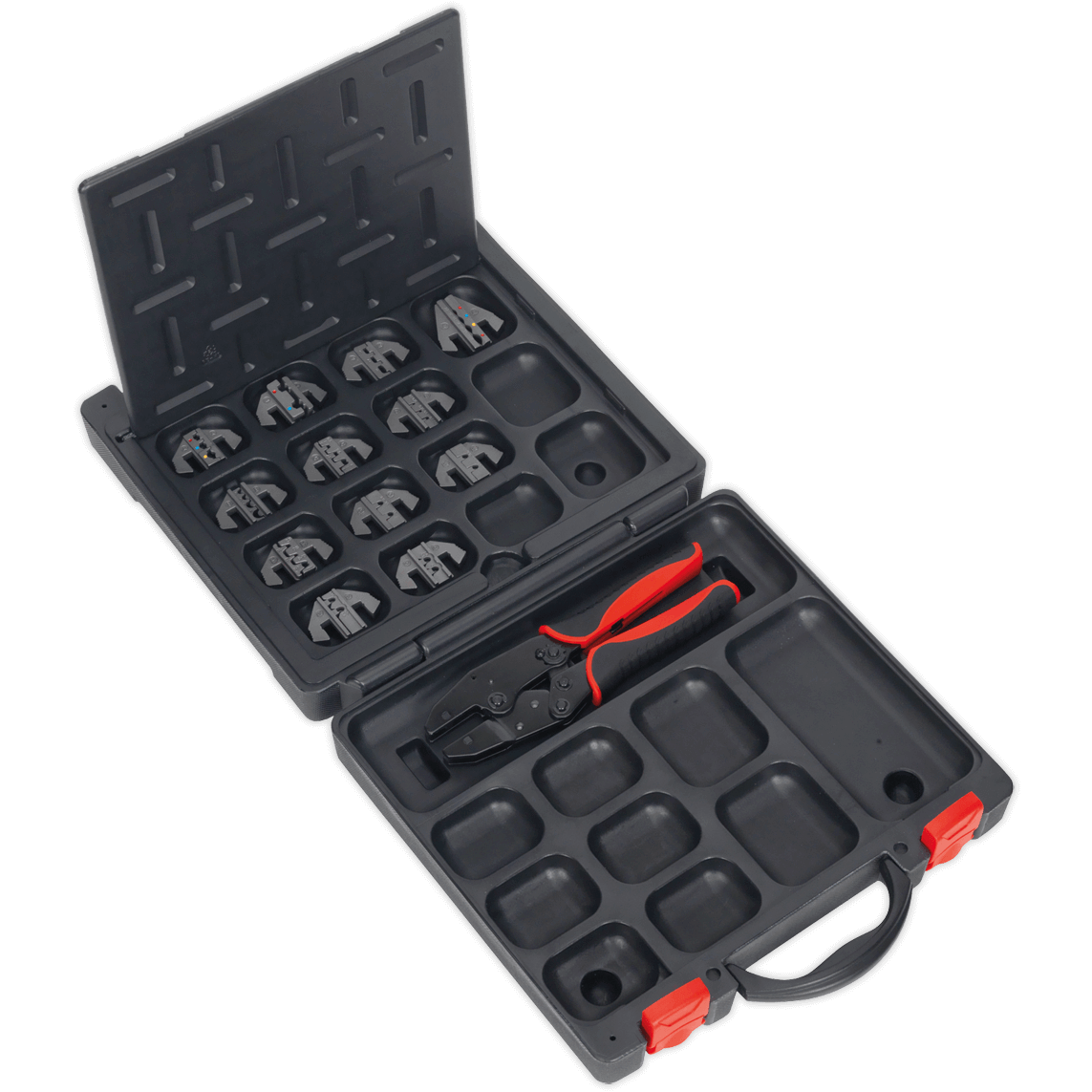 Sealey AK3858 Ratchet Crimping Tool and Jaws Set