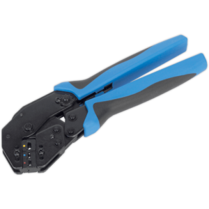 Sealey AK3863 Angled Head Ratchet Crimping Tool