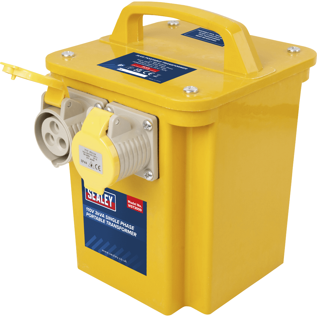 Sealey Portable 110v Transformer 3Kva 240v