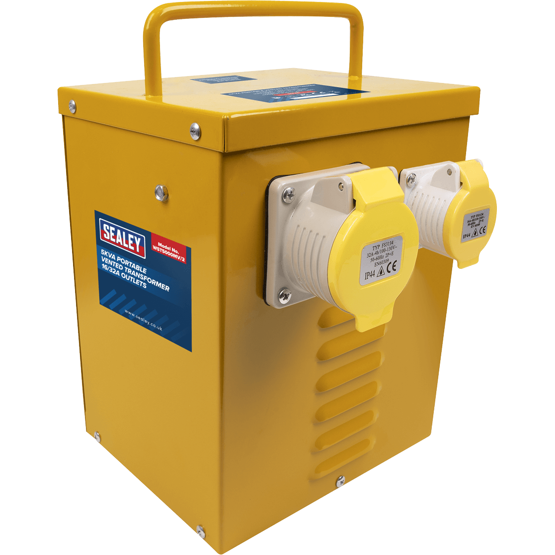 Sealey Portable Vented 110v Transformer 5Kva 240v