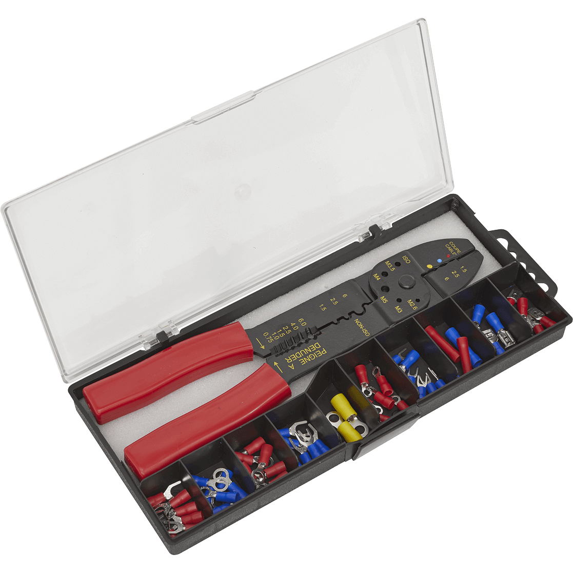 Siegen Crimping Tool and Assorted Terminal Set