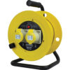 Sirius 2 Socket Cable Extension Reel 110v 25m