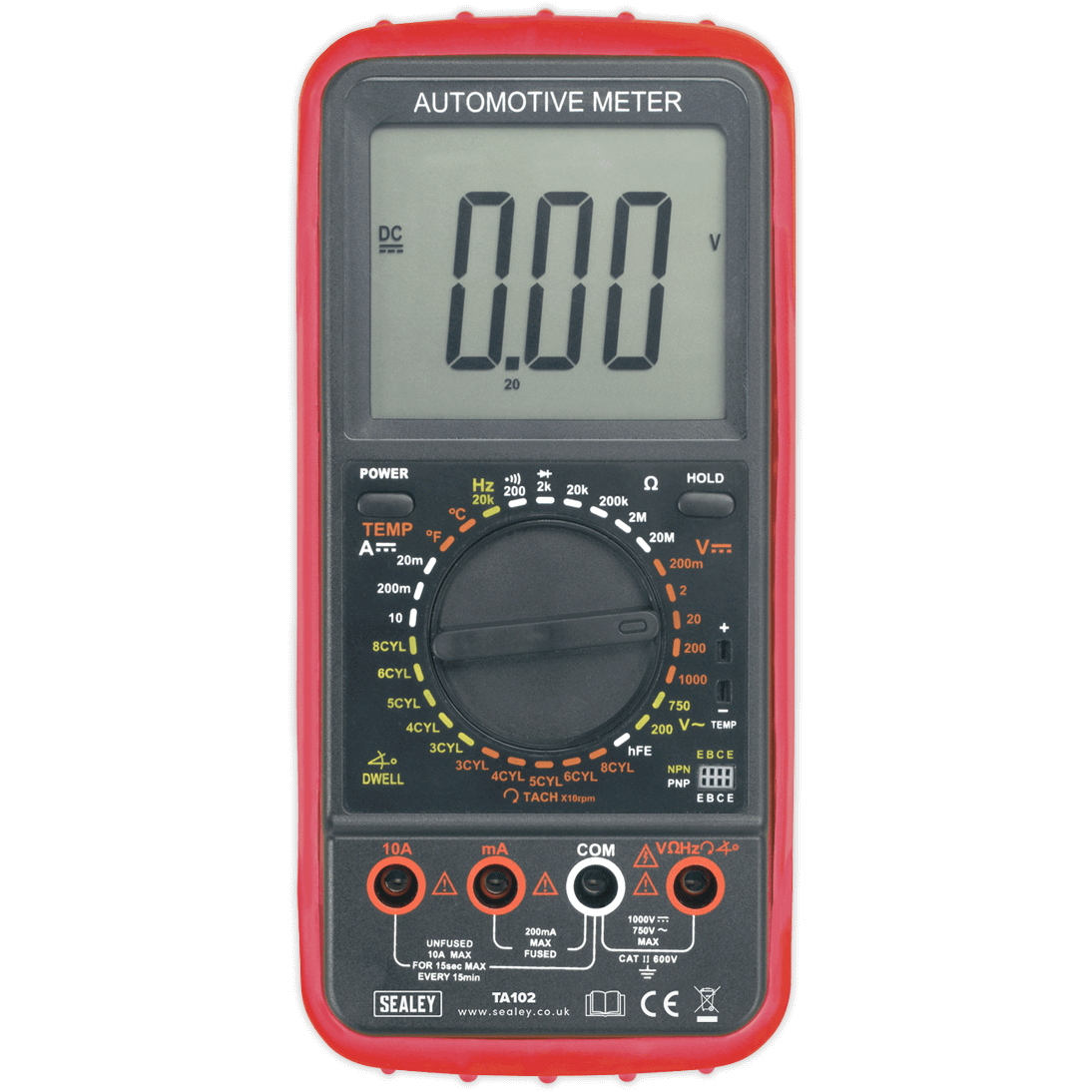 Sealey TA102 11 Function Digital Automotive Multimeter