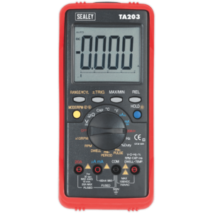 Sealey TA203 15 Function Digital Multimeter and USB Interface