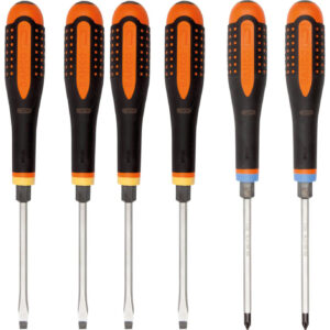 Bahco 6 Piece Ergo Through Blade Screwdriver Set