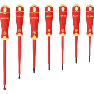 Bahco 7 Piece Insulated Screwdriver Set