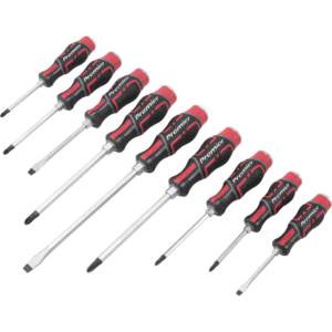Sealey 9 Piece Hammer Thru Screwdriver Set