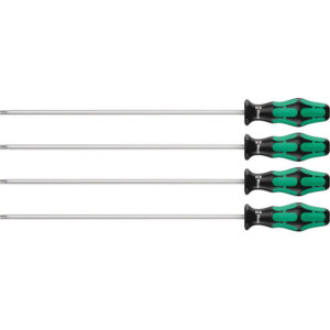 Wera 4 Piece Kraftform Plus 367/4 HF Torx Screwdriver Set