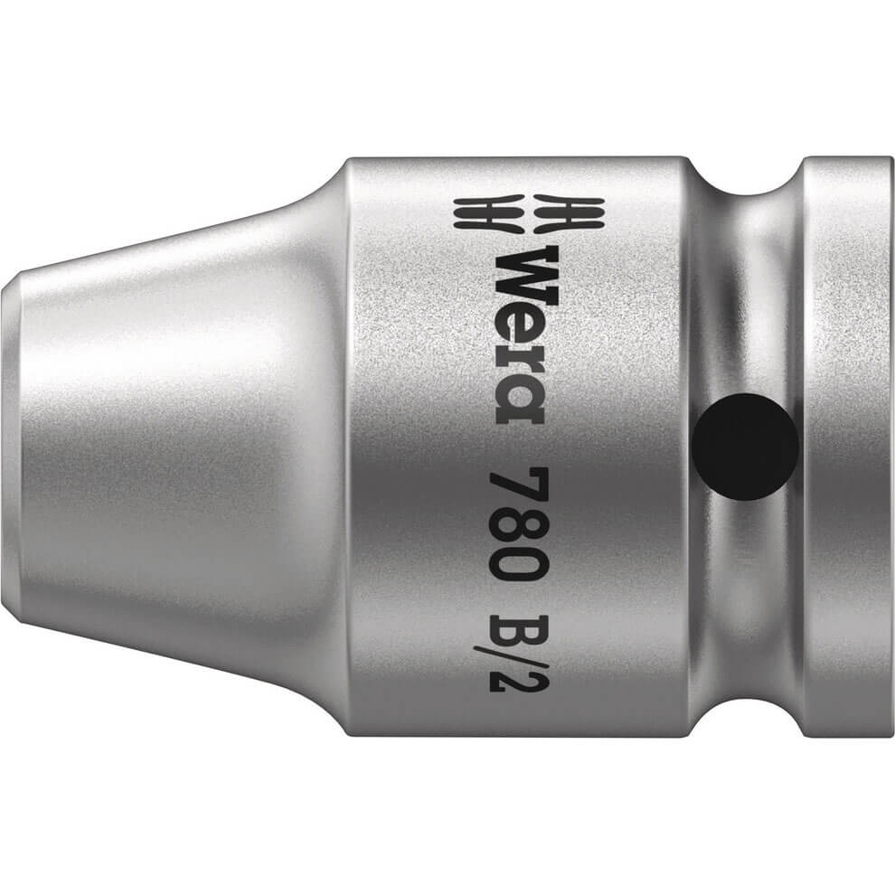 Wera 780B/2S Extra Strong 3/8" Square Drive to 5/16" Hex Screwdriver Bit Holder