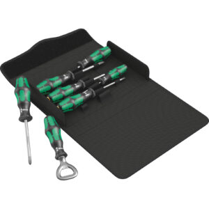 Wera Kraftform Plus 7 Piece Screwdriver and Bottle Opener Set