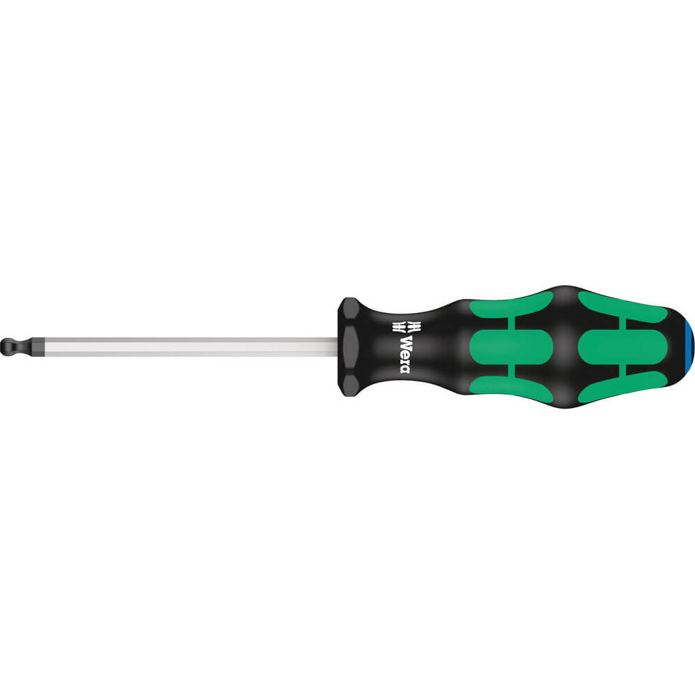 Wera Kraftform Plus Ballend Hex Screwdriver 5mm 100mm