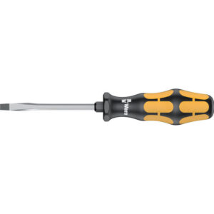Wera Kraftform Plus Chisel Drive Flared Slotted Screwdriver 0.8mm 100mm