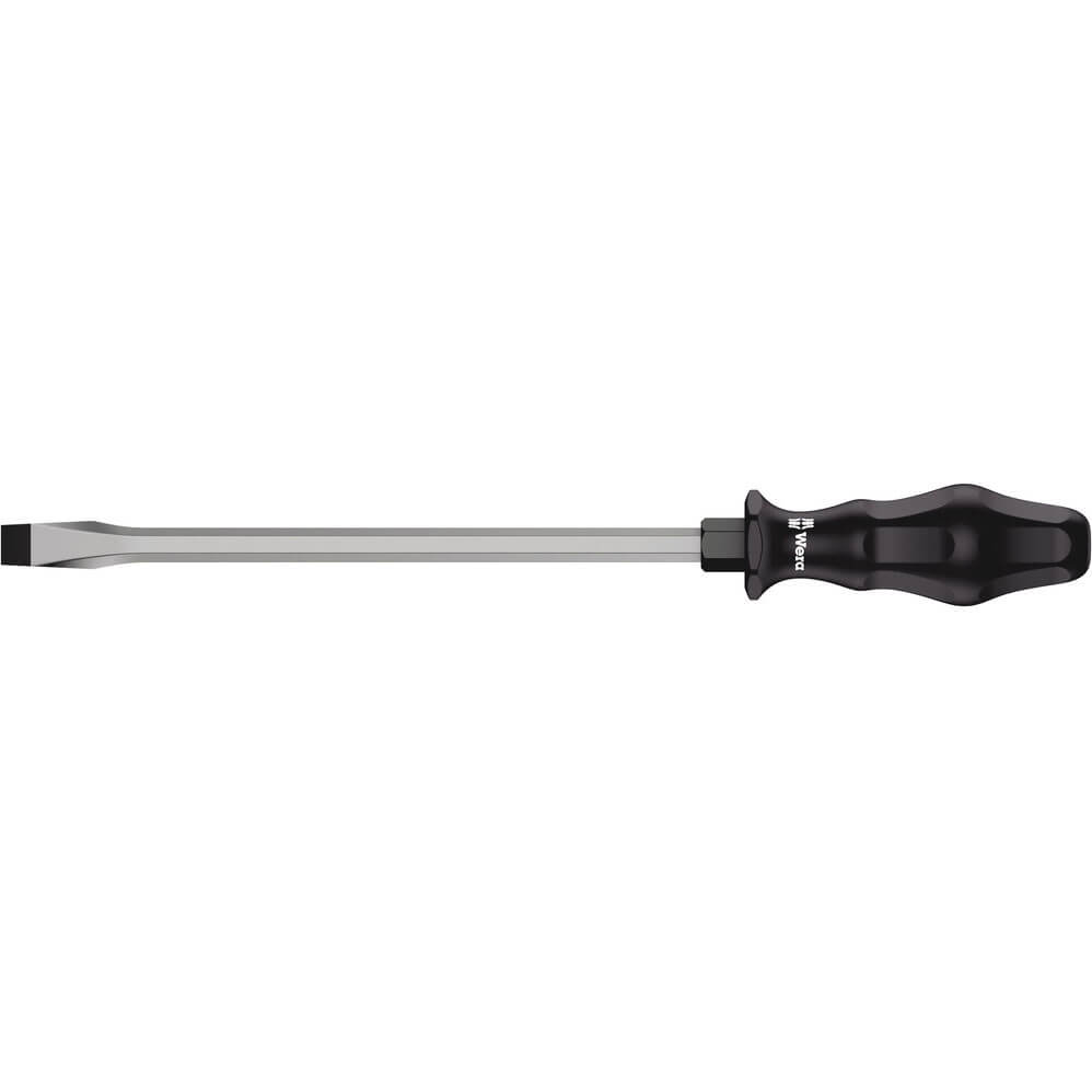 Wera Kraftform Plus Chisel Drive Flared Slotted Screwdriver 14mm 250mm
