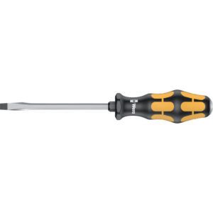 Wera Kraftform Plus Chisel Drive Flared Slotted Screwdriver 7mm 125mm