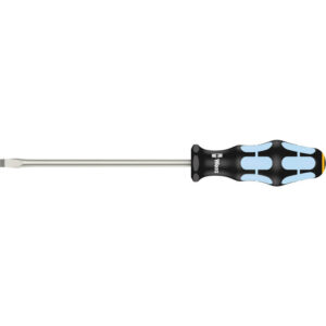 Wera Kraftform Stainless Steel Flared Slotted Tip Screwdriver 6.5mm 150mm