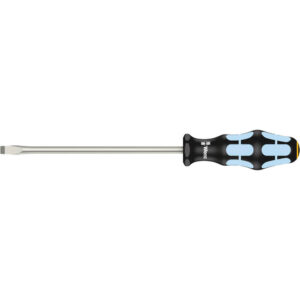 Wera Kraftform Stainless Steel Flared Slotted Tip Screwdriver 8mm 175mm