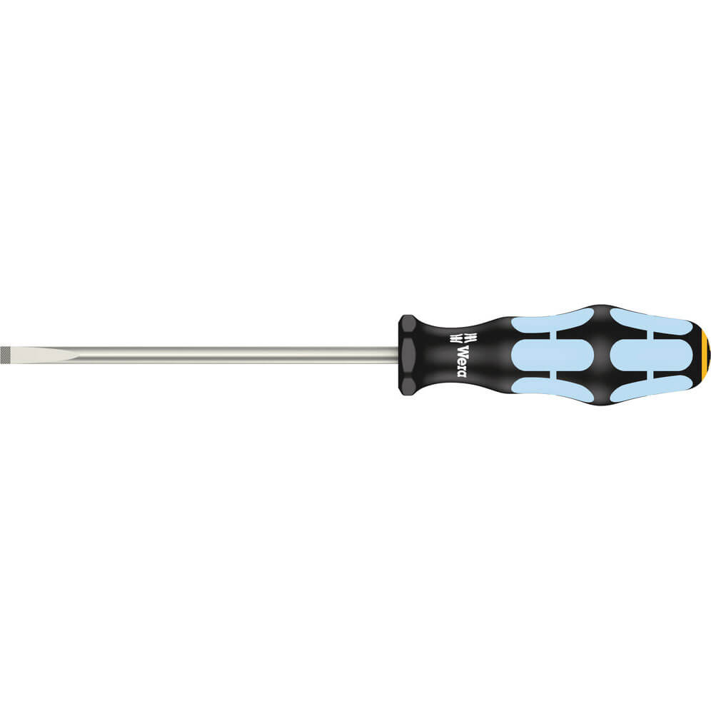 Wera Kraftform Stainless Steel Parallel Slotted Tip Screwdriver 5.5mm 125mm