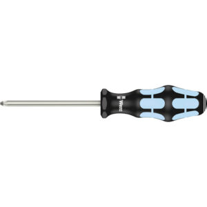 Wera Kraftform Stainless Steel Pozi Screwdriver PZ2 100mm