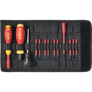 Wiha 14 Piece VDE Insulated Torquevario-S Screwdriver Set 0.8Nm - 5Nm