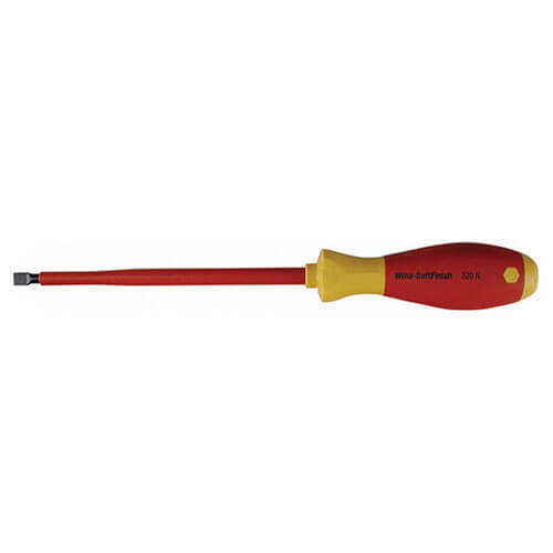 Wiha 320N Series VDE Insulated Parallel Slotted Screwdriver 2.5mm 75mm