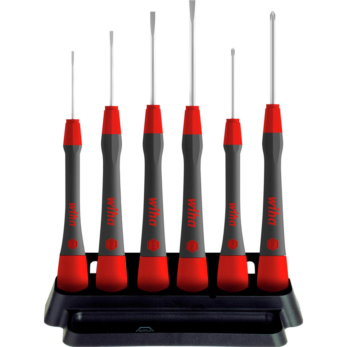 Wiha Picofinish 7 Piece Slotted and Phillips Precision Screwdriver Set