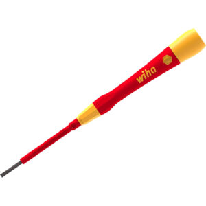 Wiha Picofinish VDE Insulated Slotted Screwdriver 3.5mm 65mm