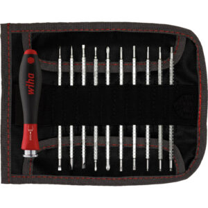 Wiha System 4 Softfinish 12 Piece Interchangeable Screwdriver Set
