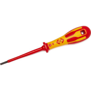 CK Dextro VDE Insulated Parallel Slotted Screwdriver 4mm 100mm