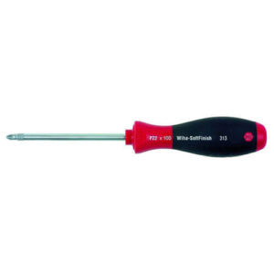 Wiha 313 Series Soft Grip Pozi Screwdriver PZ1 80mm