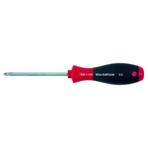 Wiha 313 Series Soft Grip Pozi Screwdriver PZ4 200mm