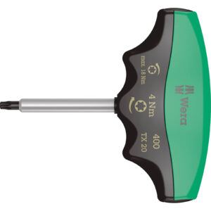 Wera 400 TX T20 Torx Torque Indicator Screwdriver 4.0Nm
