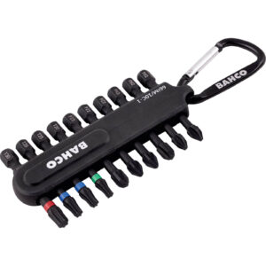 Bahco 10 Piece Heavy Duty Torsion Screwdriver Bit Set
