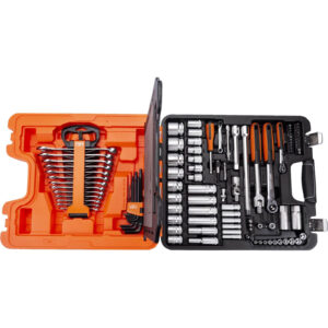 Bahco S103 103 Piece Socket Screwdriver Bit and Spanner Set Combination