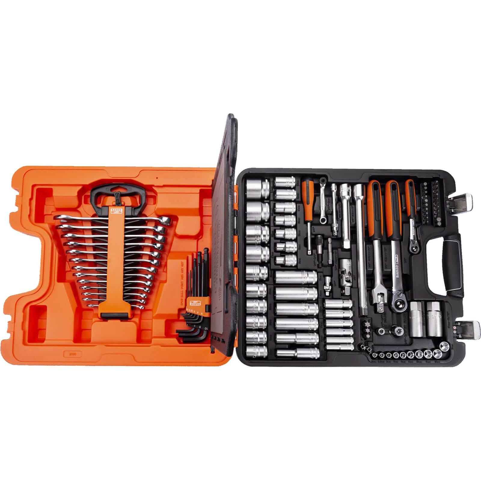 Bahco S103 103 Piece Socket Screwdriver Bit and Spanner Set Combination