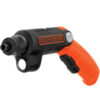 Black and Decker BDCSFL20C 3.6v Cordless Pivot Screwdriver 1 x 1.5ah Integrated Li-ion Charger No Case