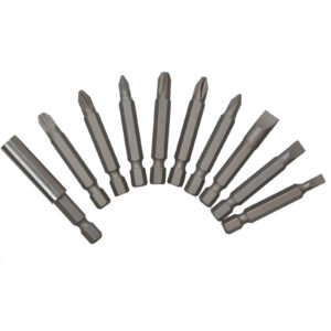 BlueSpot 10 Piece Power Tool Screwdriver Bit Set