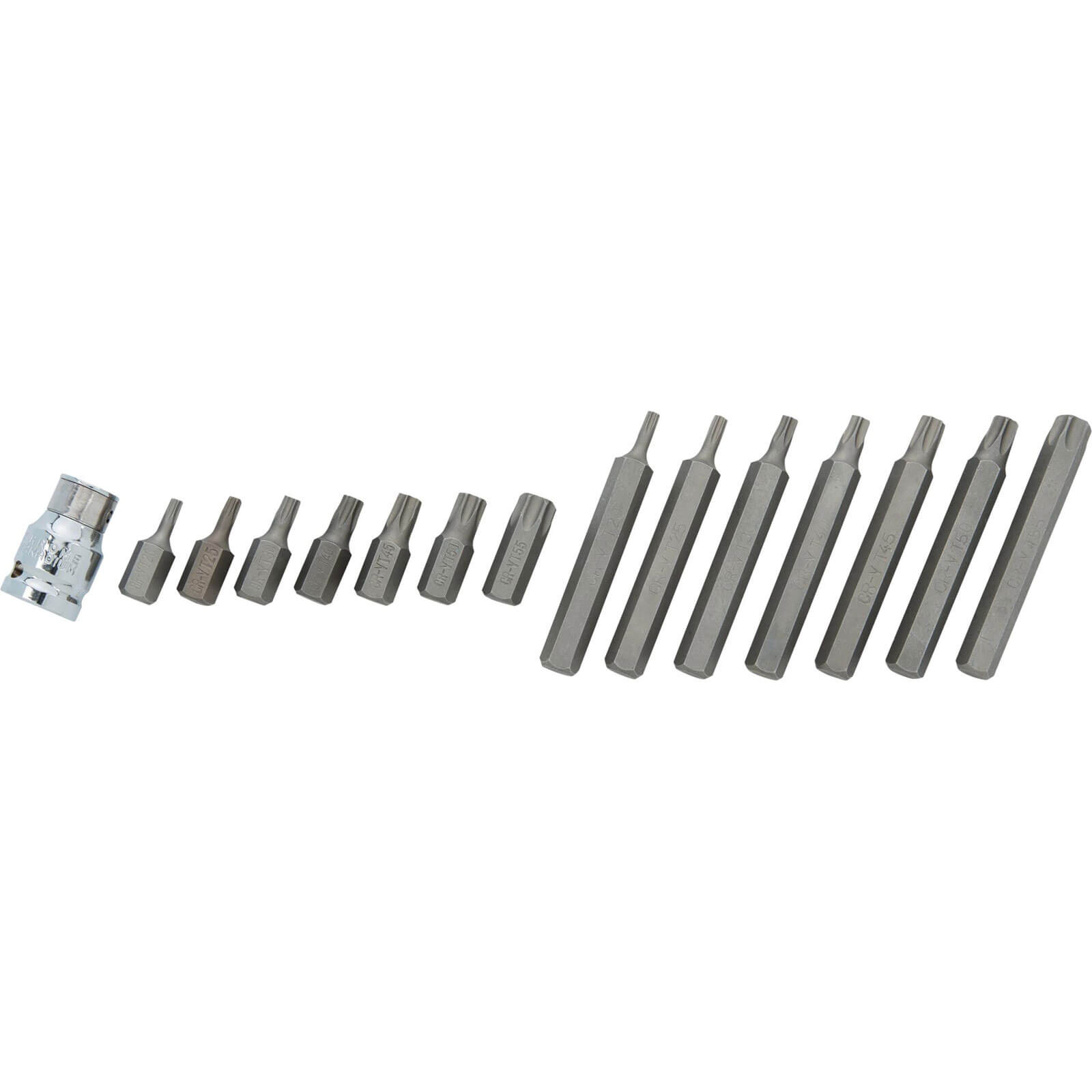 BlueSpot 1/2" Drive Bit Holder and Torx Screwdriver Bit Set