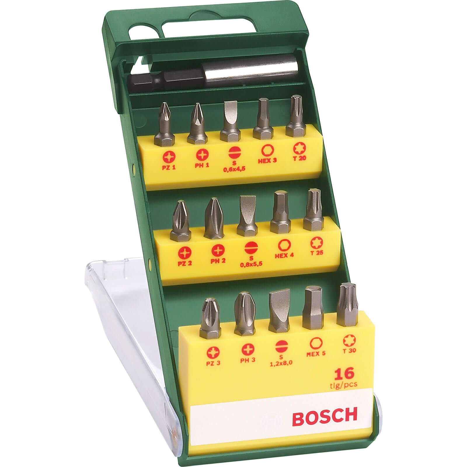 Bosch 16 Piece Mixed Screwdriver Bit Set