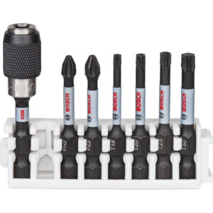 Bosch 7 Piece Impact Control Screwdriver Bit Set