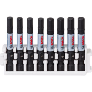 Bosch 8 Piece Impact Control Hexagon Screwdriver Bit Set