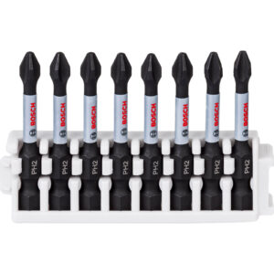 Bosch 8 Piece Impact Control Phillips PH2 Screwdriver Bit Set