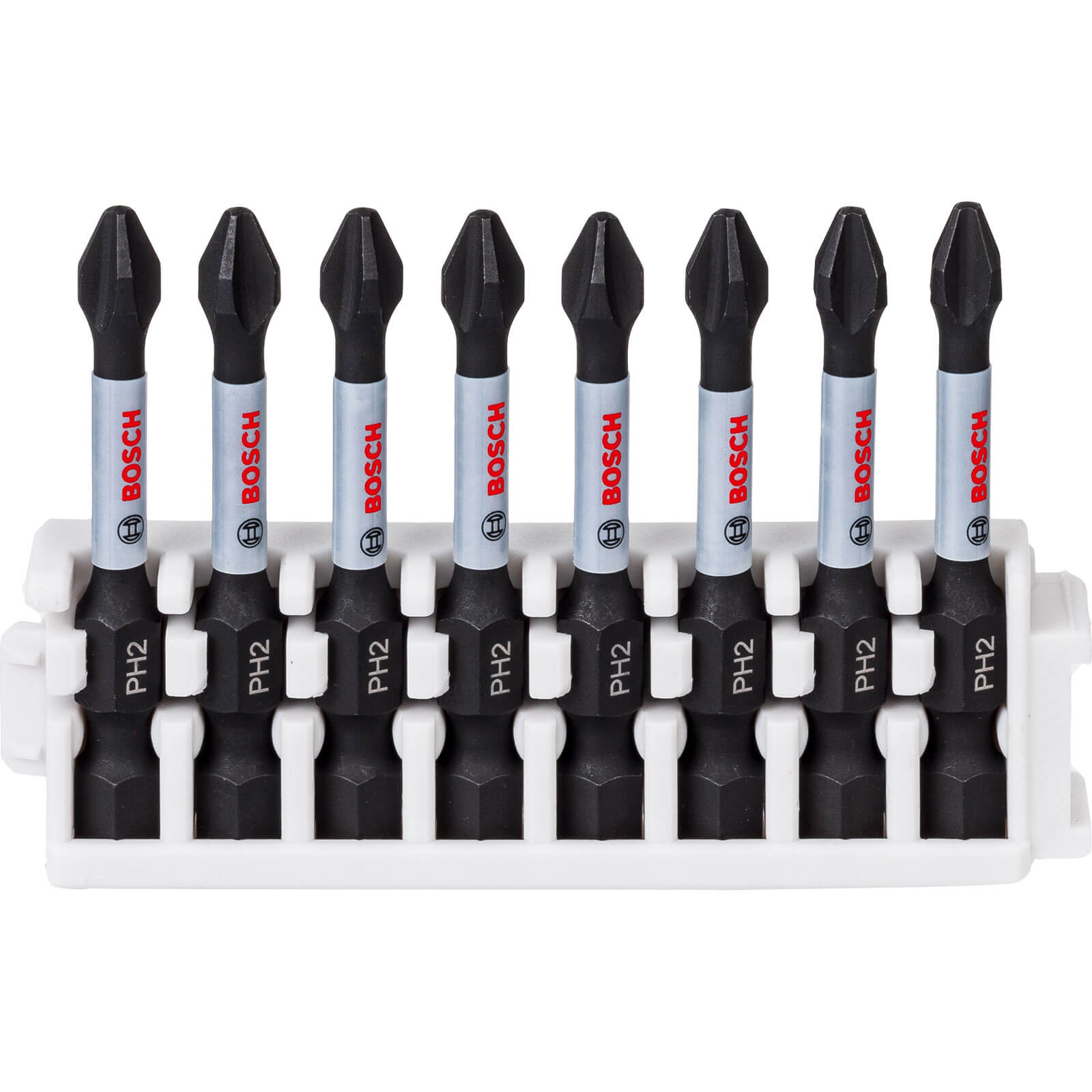 Bosch 8 Piece Impact Control Phillips PH2 Screwdriver Bit Set