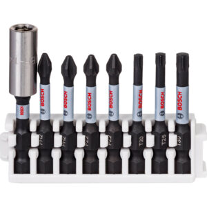 Bosch 8 Piece Impact Control Screwdriver Bit Set