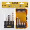 DeWalt 19 Piece Extreme 2 Metal Drill and Screwdriver Bit Set in Tough Case