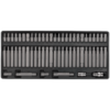 Sealey 60 Piece Screwdriver Bit Set in Module Tray