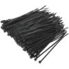 Sealey Black Cable Ties 100mm 2.5mm
